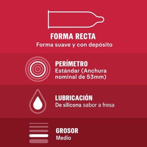 Durex Taste Me 12 szt. Kolorowe prezerwatywy o owocowych aromatach Durex Taste Me 12 szt. Kolorowe prezerwatywy o owocowych aromatach