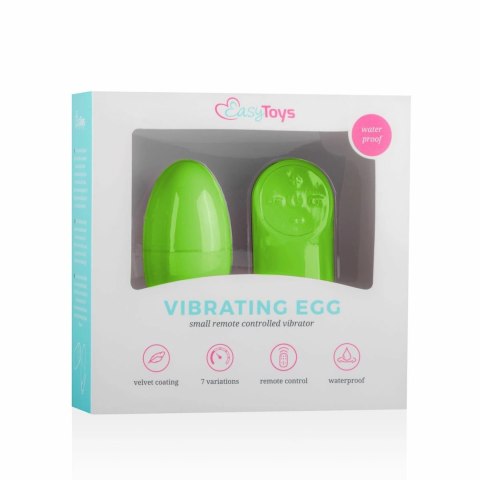 EasyToys Mini Vibe System Zielony - Model z Pilotem Bezprzewodowym EasyToys Mini Vibe System Zielony - Model z Pilotem Bezprzewodowym