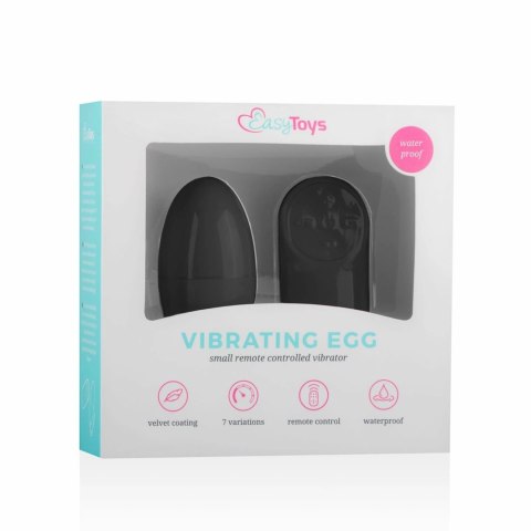 EasyToys Model RC Egg - Czarny, Sterowany Pilotem, 10 Trybow EasyToys Model RC Egg - Czarny, Sterowany Pilotem, 10 Trybow
