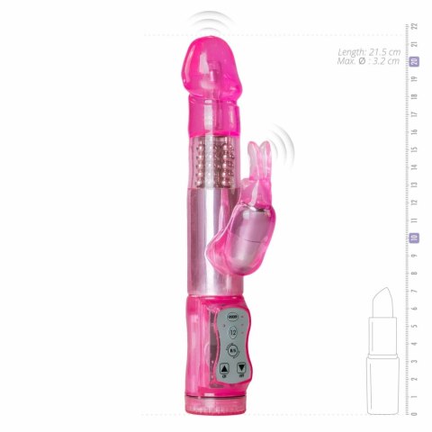 Easytoys Pink Rabbit - wielofunkcyjny wibrator z 12 trybami, wodoodporny Easytoys Pink Rabbit - wielofunkcyjny wibrator z 12 trybami, wodoodporny