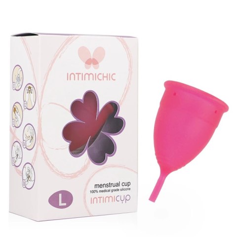 Intimichic Kubeczek Menstruacyjny Medyczny Silikon Rozmiar L Intimichic Kubeczek Menstruacyjny Medyczny Silikon Rozmiar L