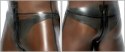 LateX Kombinezon Męski Długi Przezroczysty Dymny S Latex 0.4mm