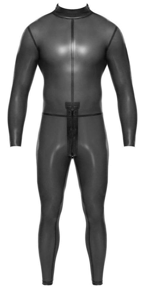 LateX Kombinezon Męski Długi Przezroczysty Dymny S Latex 0.4mm LateX Kombinezon Męski Długi Przezroczysty Dymny S Latex 0.4mm