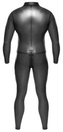 LateX Kombinezon Męski Długi Przezroczysty Dymny S Latex 0.4mm
