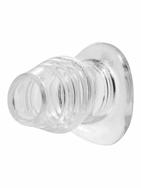 Master Series Cock Dock Tunnel Przezroczysty korek anatomiczny TPE 11cm Master Series Cock Dock Tunnel Przezroczysty korek anatomiczny TPE 11cm