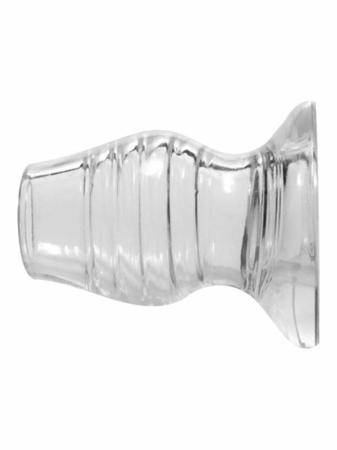 Master Series Cock Dock Tunnel Przezroczysty korek anatomiczny TPE 11cm Master Series Cock Dock Tunnel Przezroczysty korek anatomiczny TPE 11cm