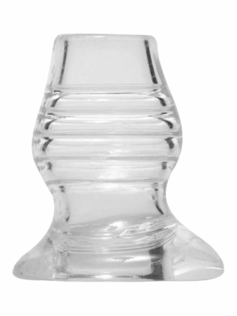 Master Series Cock Dock Tunnel Przezroczysty korek anatomiczny TPE 11cm Master Series Cock Dock Tunnel Przezroczysty korek anatomiczny TPE 11cm