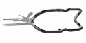 Master Series Jennings Black - anatomiczny ekspander ust z powłoką gumową