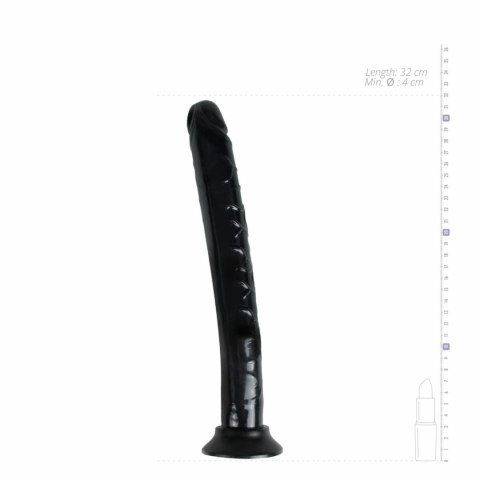 XR Brands Tower of Pleasure czarny model XL 32 cm TPR z przyssawką XR Brands Tower of Pleasure czarny model XL 32 cm TPR z przyssawką