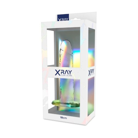 XRAY Jasny Model Clear 18 cm - Elastyczna Powierzchnia, Przezroczysty XRAY Jasny Model Clear 18 cm - Elastyczna Powierzchnia, Przezroczysty