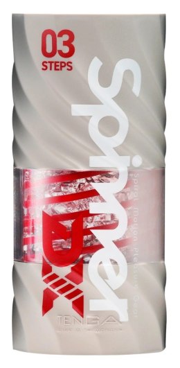 Tenga Spinner Deluxe 03 Steps - Maszyna Intymna ze Spiralnym Mechanizmem, 14 cm