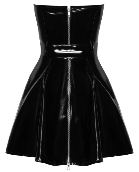 Black Level Sukienka Winylowa Czarna Bez Ramiączek M Glamour Black Level Sukienka Winylowa Czarna Bez Ramiączek M Glamour
