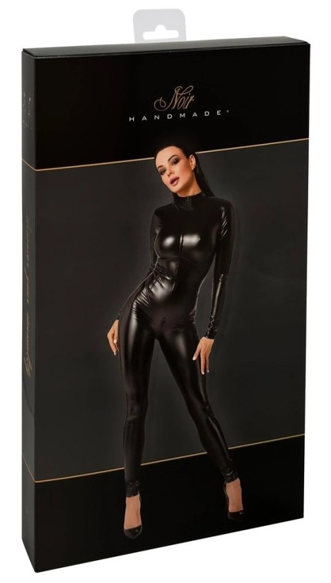 Noir Orgia Chimera XL czarny kombinezon jednoczęściowy z zamkiem Noir Orgia Chimera XL czarny kombinezon jednoczęściowy z zamkiem