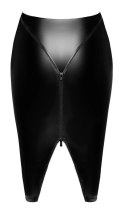 Noir Orgia Exclusive spodnica dopasowana czarna XL z zamkiem