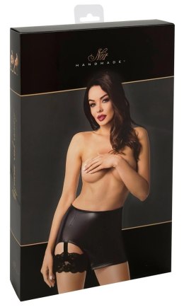 Noir Orgia Mini Spodnica Czarna z Koronką, Rozmiar L