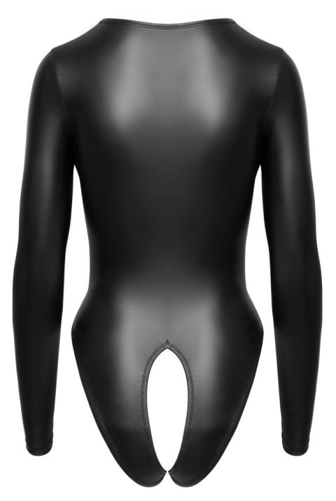 Cottelli Lingerie Body matowe czarne XL z otwartym przodem Cottelli Lingerie Body matowe czarne XL z otwartym przodem