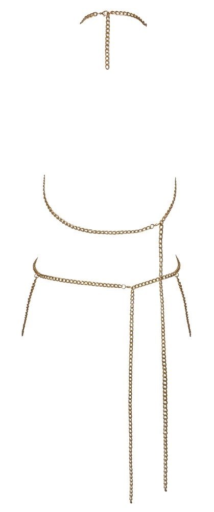 Cottelli Accessories Body Chain Złoty Regulowany 3 Zapięcia Cottelli Accessories Body Chain Złoty Regulowany 3 Zapięcia