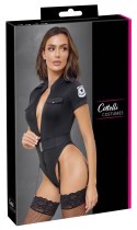 Cottelli Costumes Body Policyjne z Paskami Do Pończoch M Czarny