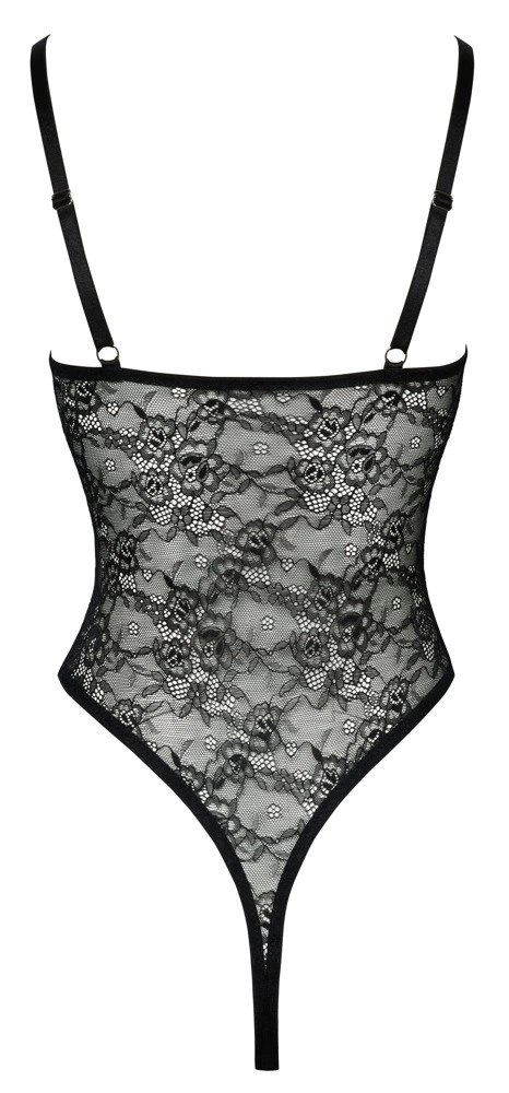 Cottelli Lingerie Body Koronkowe Strappy Czarne M Regulowane Cottelli Lingerie Body Koronkowe Strappy Czarne M Regulowane