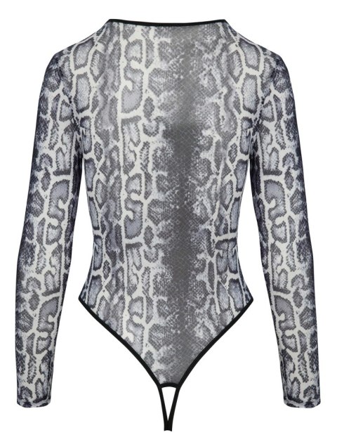 Cottelli Lingerie Body Panterka Przezroczyste Długi Rękaw L Cottelli Lingerie Body Panterka Przezroczyste Długi Rękaw L