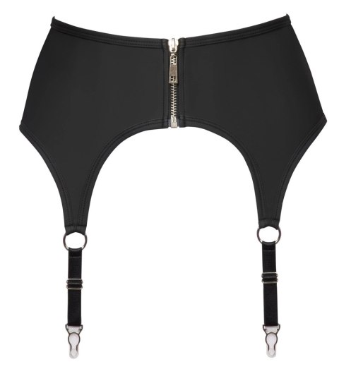 Cottelli Lingerie Pas do pończoch matowy czarny M szeroki z zamkiem Cottelli Lingerie Pas do pończoch matowy czarny M szeroki z zamkiem
