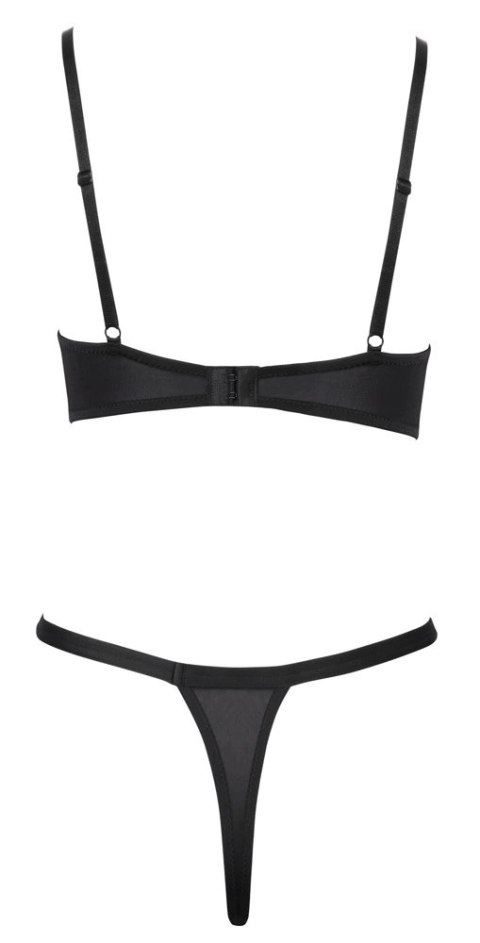 Cottelli LINGERIE komplet koronkowy 2-częściowy czarny 80B/M Cottelli LINGERIE komplet koronkowy 2-częściowy czarny 80B/M