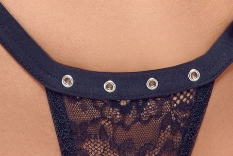 Cottelli LINGERIE komplet koronkowy czarny 2-częściowy 85B/L Cottelli LINGERIE komplet koronkowy czarny 2-częściowy 85B/L