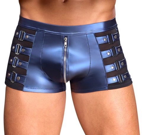 NEK Bokserki Męskie Matowe Niebieskie Ćwieki 2XL Metaliczny Look NEK Bokserki Męskie Matowe Niebieskie Ćwieki 2XL Metaliczny Look