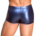 NEK Bokserki Męskie Matowe Niebieskie Ćwieki 2XL Metaliczny Look