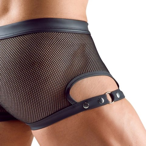 Svenjoyment Bokserki Siateczkowe XL z Regulowanymi Paskami Czarny Svenjoyment Bokserki Siateczkowe XL z Regulowanymi Paskami Czarny