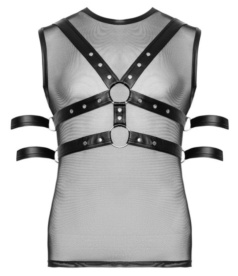 Svenjoyment Bondage Koszulka Bez Rękawow XL z Mankietami Czarna Svenjoyment Bondage Koszulka Bez Rękawow XL z Mankietami Czarna