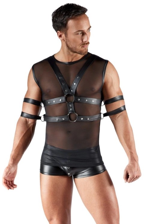 Svenjoyment Bondage Koszulka Bez Rękawow z Mankietami L Czarna Svenjoyment Bondage Koszulka Bez Rękawow z Mankietami L Czarna