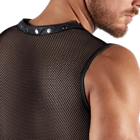 Svenjoyment Bondage Mesh Czarny Bezrękawnik z Uprzężą 2XL Svenjoyment Bondage Mesh Czarny Bezrękawnik z Uprzężą 2XL