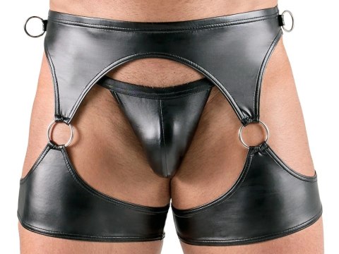 Svenjoyment Bondage Zestaw Męski 3-częściowy Matowy Czarny M Svenjoyment Bondage Zestaw Męski 3-częściowy Matowy Czarny M