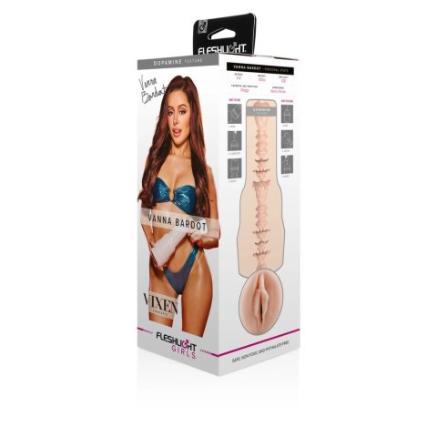 Fleshlight Vanna Bardot Dopamine jasny cielisty system intymny 24,8 cm Fleshlight Vanna Bardot Dopamine jasny cielisty system intymny 24,8 cm