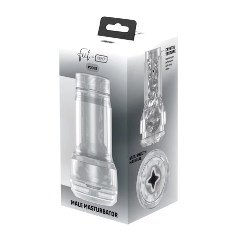 Kiiroo Feel Pocket Crystal - kompaktowa maszyna intymna, tryb automatyczny Kiiroo Feel Pocket Crystal - kompaktowa maszyna intymna, tryb automatyczny
