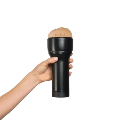 Kiiroo Feel Victoria June Black - Model anatomiczny z teksturą wewnętrzną Kiiroo Feel Victoria June Black - Model anatomiczny z teksturą wewnętrzną