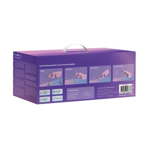 Kiiroo Pleasure Drive Pink - Interaktywna maszyna intymna Bluetooth 22 cm Kiiroo Pleasure Drive Pink - Interaktywna maszyna intymna Bluetooth 22 cm