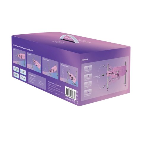 Kiiroo Pleasure Drive Pink - Interaktywna maszyna intymna Bluetooth 22 cm Kiiroo Pleasure Drive Pink - Interaktywna maszyna intymna Bluetooth 22 cm