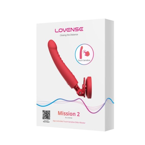 Lovense Mission 2 - Model z przyssawką i technologią Touch-Sense, czarny Lovense Mission 2 - Model z przyssawką i technologią Touch-Sense, czarny