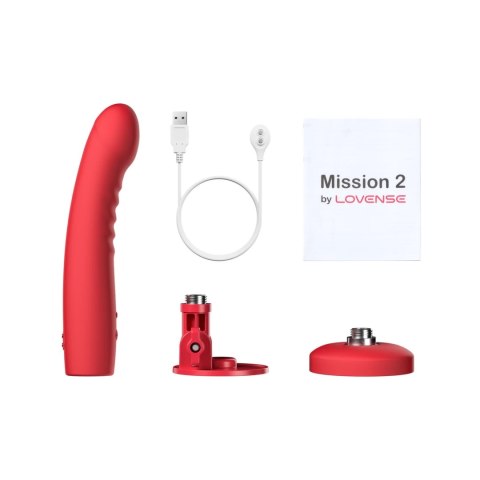 Lovense Mission 2 - Model z przyssawką i technologią Touch-Sense, czarny Lovense Mission 2 - Model z przyssawką i technologią Touch-Sense, czarny