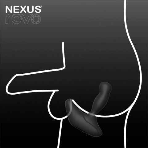 Nexus Revo Stealth Intymny masażer rotacyjny silikonowy, sterowanie pilotem Nexus Revo Stealth Intymny masażer rotacyjny silikonowy, sterowanie pilotem