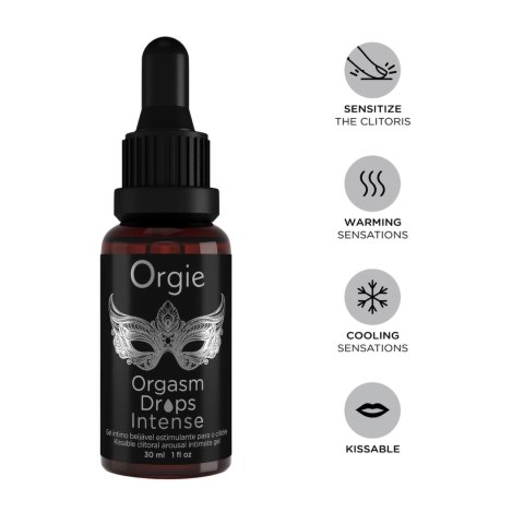 Orgie Orgasmic Bullet Mini wibrator + żel nawilżający 10 trybow Orgie Orgasmic Bullet Mini wibrator + żel nawilżający 10 trybow