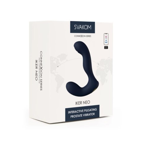 Svakom Iker Neo - Interaktywny masażer prostaty i krocza, 5 trybow, czarny Svakom Iker Neo - Interaktywny masażer prostaty i krocza, 5 trybow, czarny