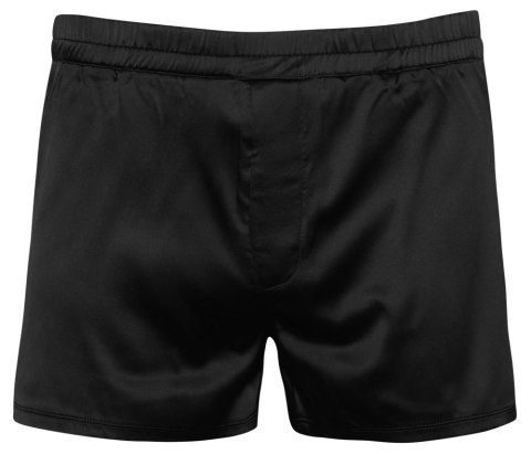Svenjoyment Bokserki Męskie XL Satynowe Czarny Komfortowy Kroj Svenjoyment Bokserki Męskie XL Satynowe Czarny Komfortowy Kroj