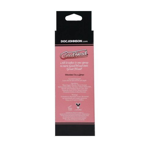 Doc Johnson GoodHead Juicy Head Spray na suchość ust 59ml smak wiśniowy Doc Johnson GoodHead Juicy Head Spray na suchość ust 59ml smak wiśniowy