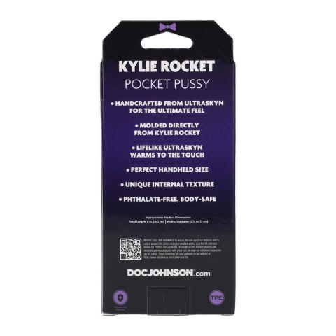 Doc Johnson UltraSKYN Signature Stroker Kylie Rocket anatomiczny model Doc Johnson UltraSKYN Signature Stroker Kylie Rocket anatomiczny model
