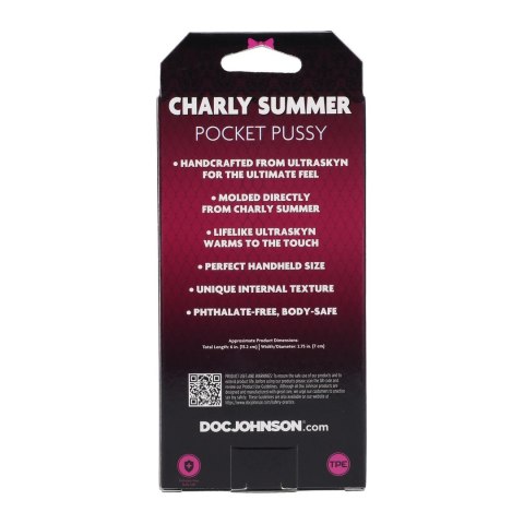 Doc Johnson Ultraskyn Charly Summer Signature Stroker model anatomiczny Doc Johnson Ultraskyn Charly Summer Signature Stroker model anatomiczny