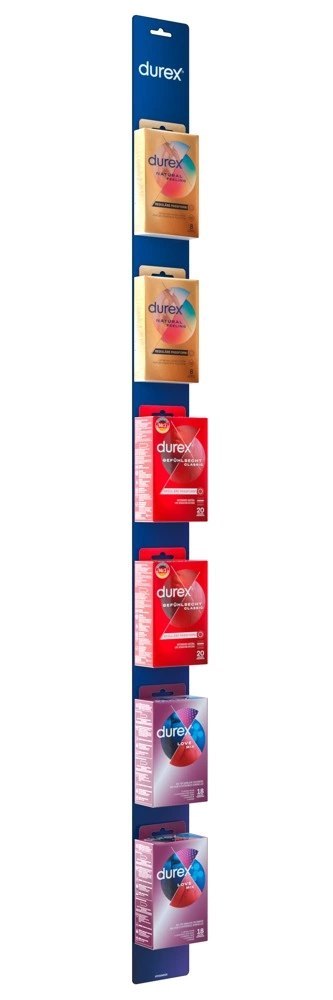 Durex Clip Strip Zestaw Prezerwatyw Thin Feel Real Feel Surprise Mix Durex Clip Strip Zestaw Prezerwatyw Thin Feel Real Feel Surprise Mix