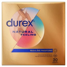 Durex Natural Feeling 30 szt. prezerwatywy bez lateksu Real Feel